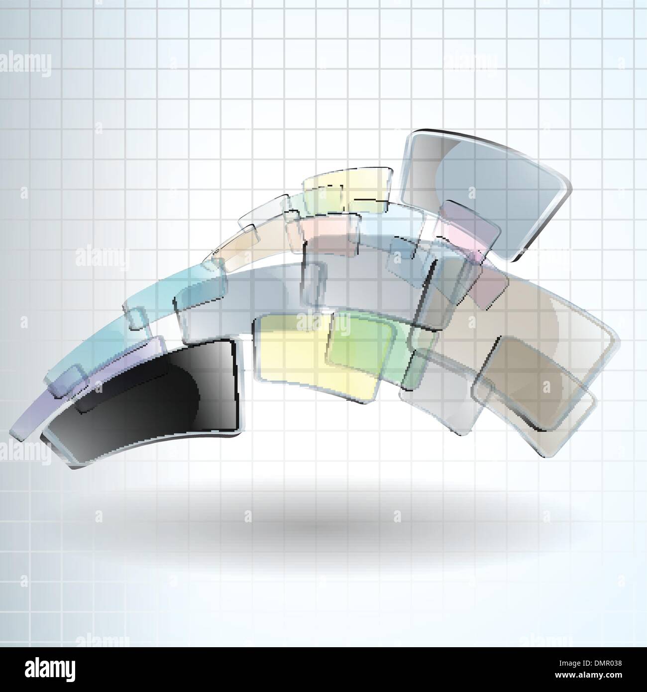 Il vettore astratto colore di sfondo Illustrazione Vettoriale