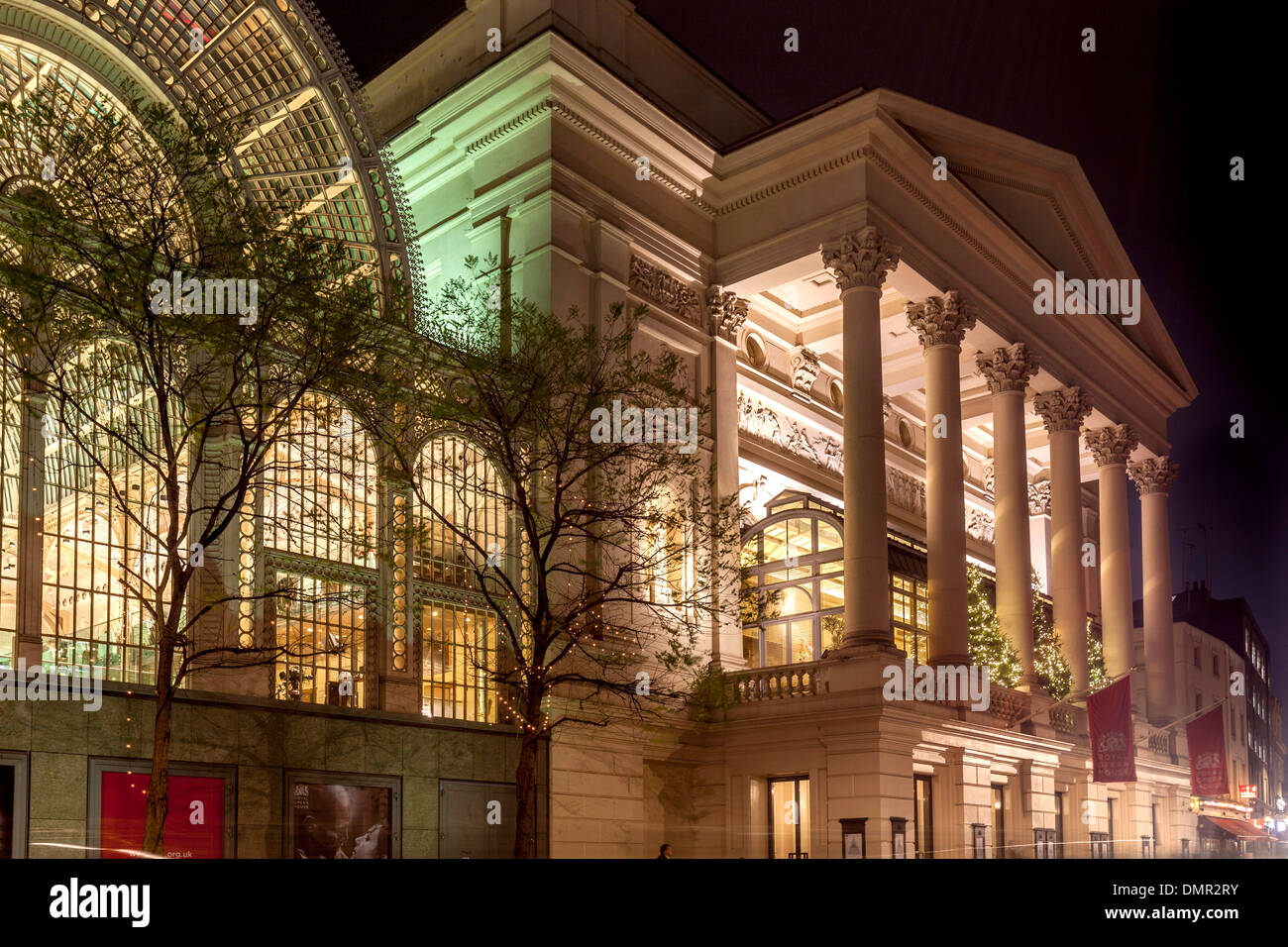 La Royal Opera House Covent Garden di Londra, Inghilterra Foto Stock