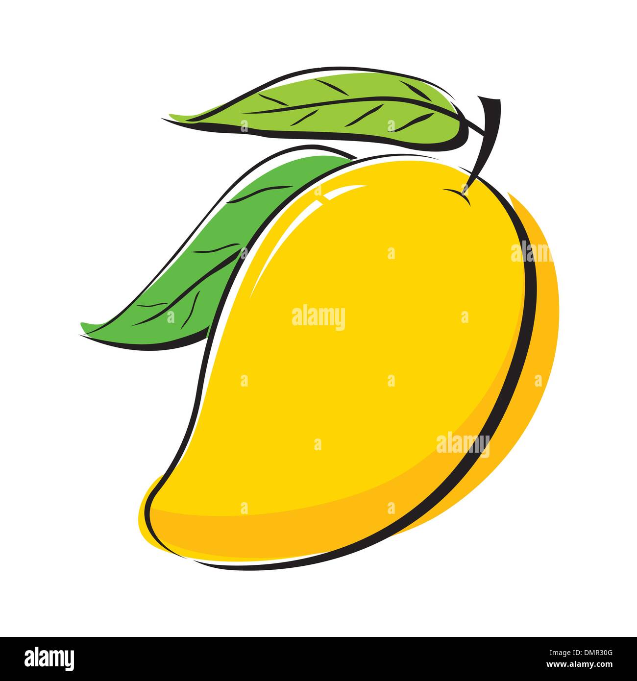 Progettazione di mango Illustrazione Vettoriale