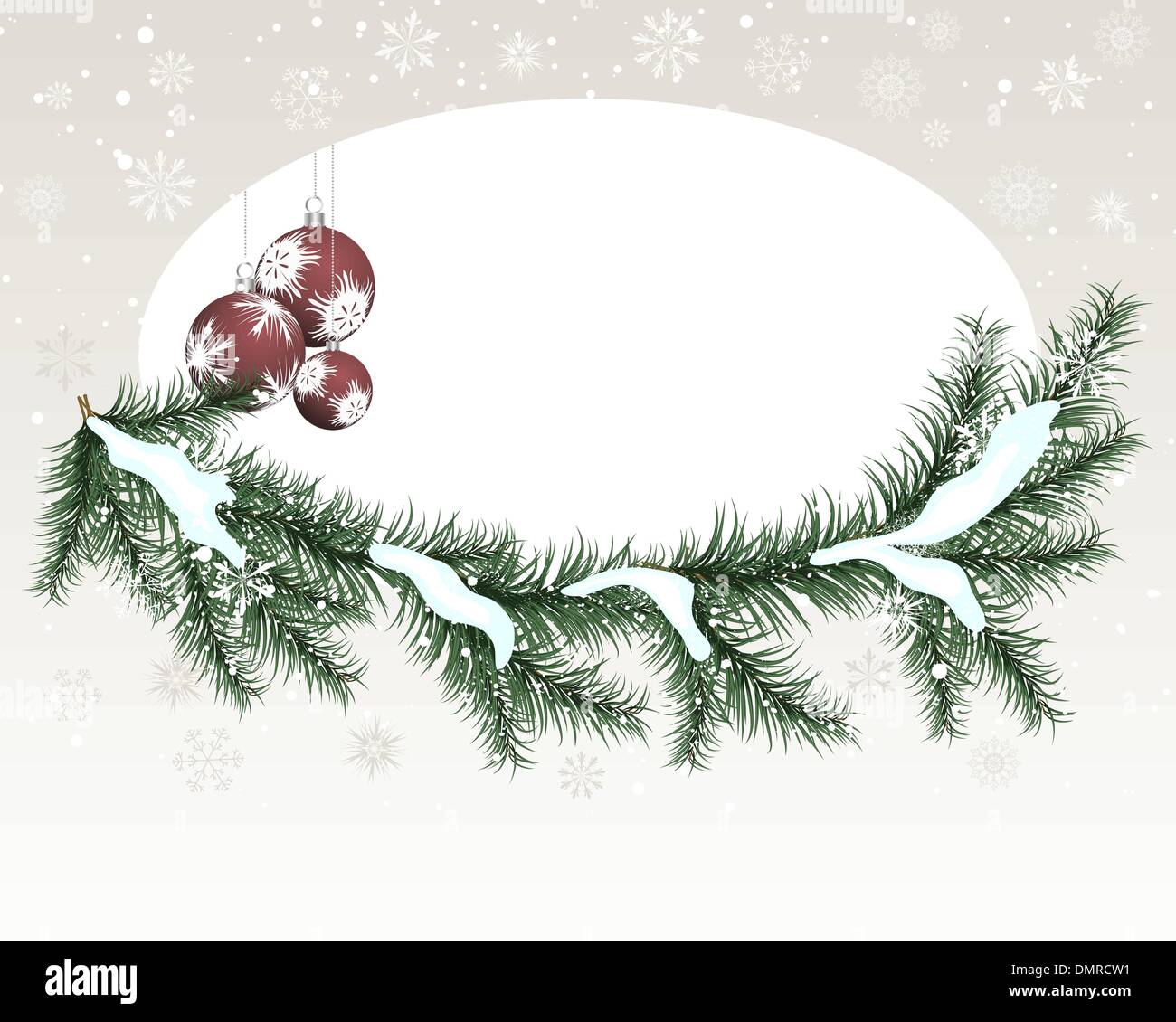 cartolina di Natale Illustrazione Vettoriale