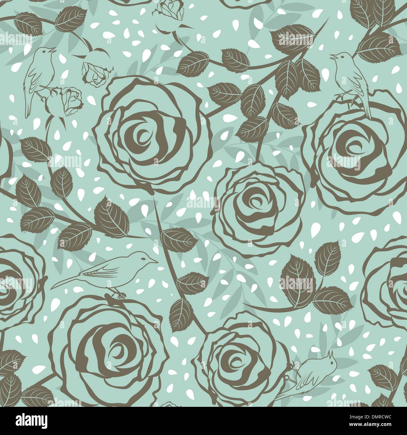 Seamless motivo floreale Illustrazione Vettoriale