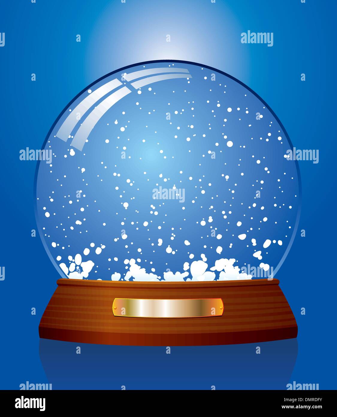 globo della neve Illustrazione Vettoriale