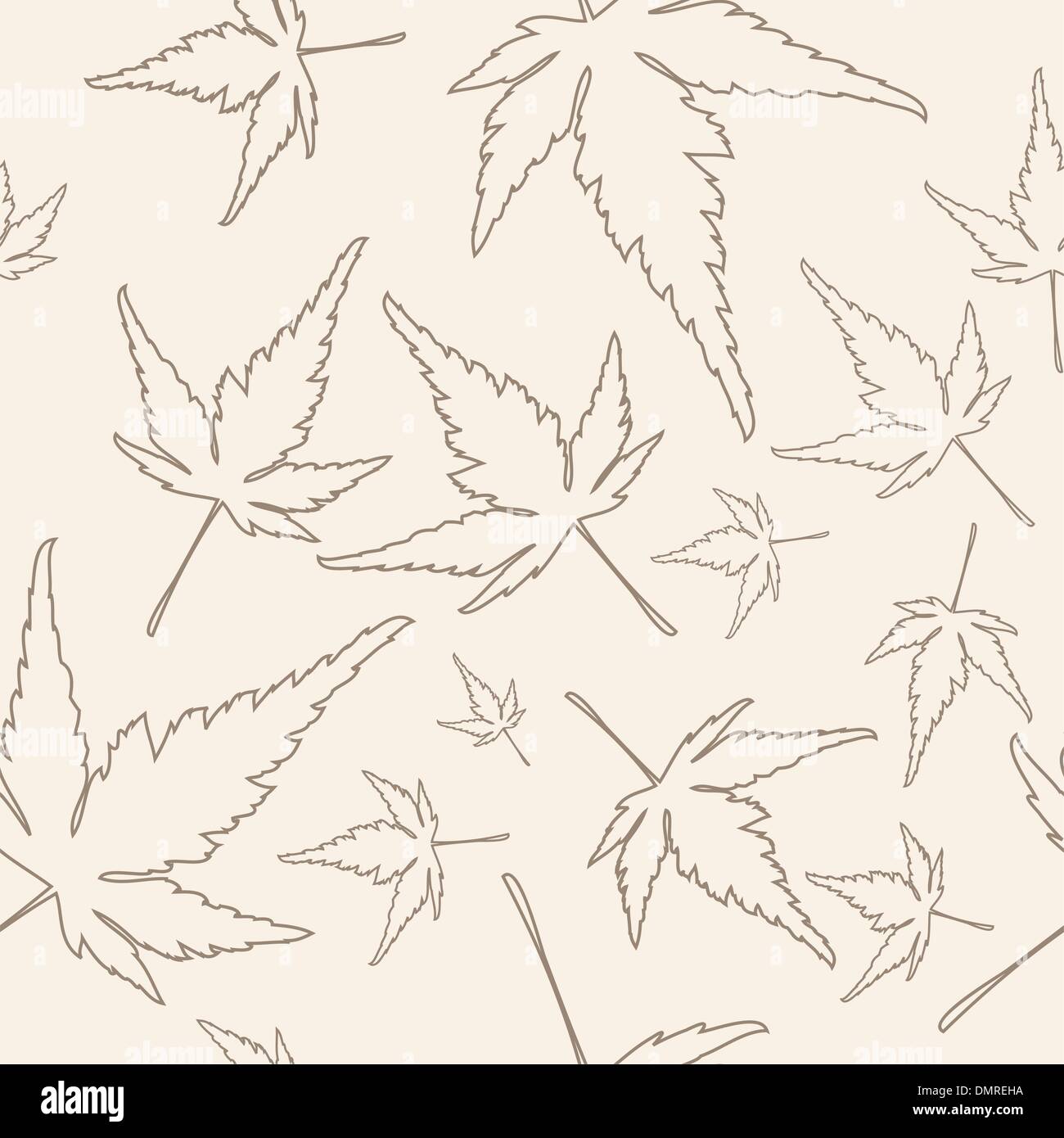 Maple Leafs texture Illustrazione Vettoriale