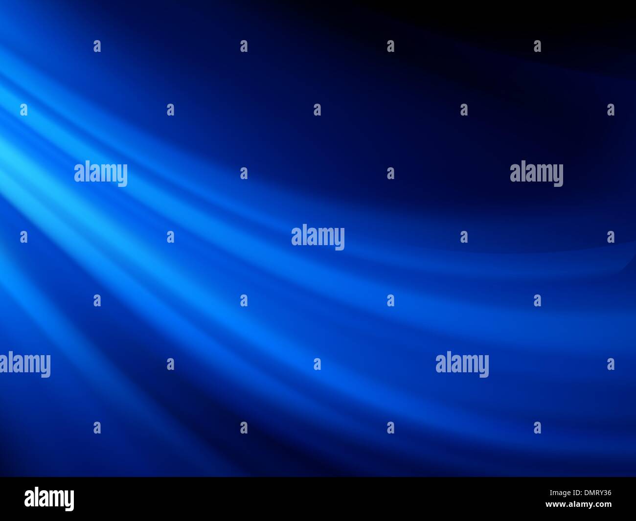 Blu twist Liscio linee di luce sullo sfondo. EPS 8 Illustrazione Vettoriale