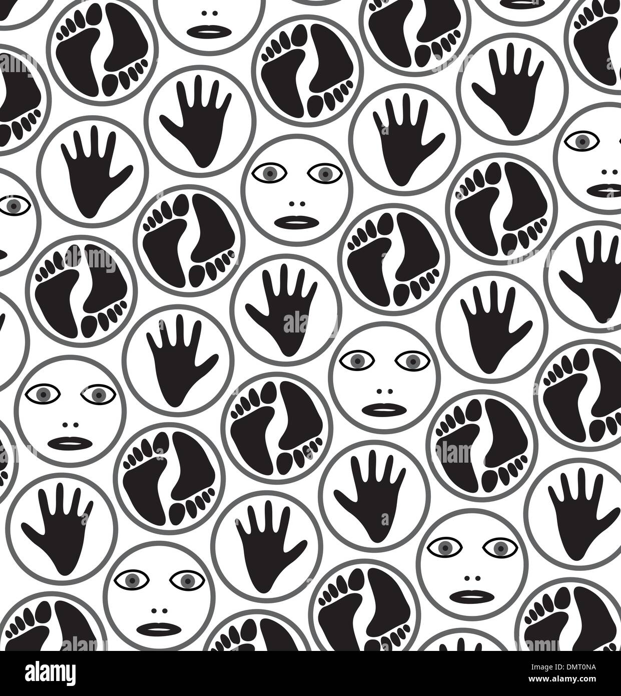 Stampa di mani e piedi immagini e fotografie stock ad alta risoluzione