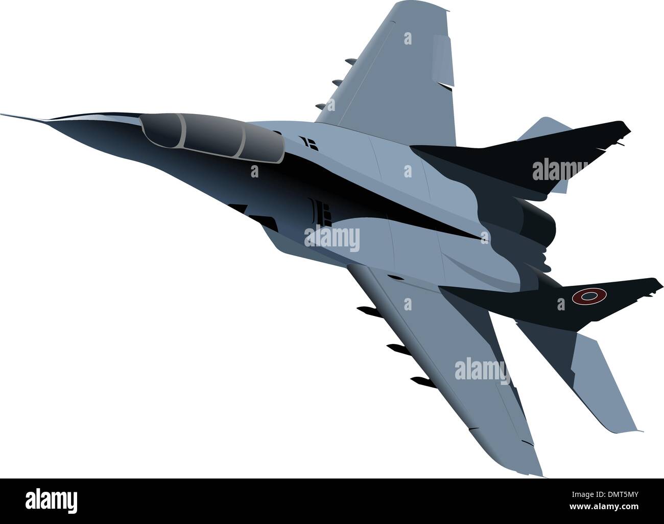 Vettore aereo di combattimento Illustrazione Vettoriale