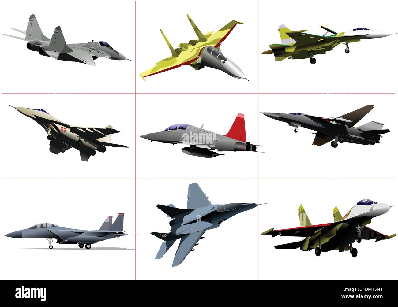 Air Force team. Illustrazione Vettoriale Illustrazione Vettoriale