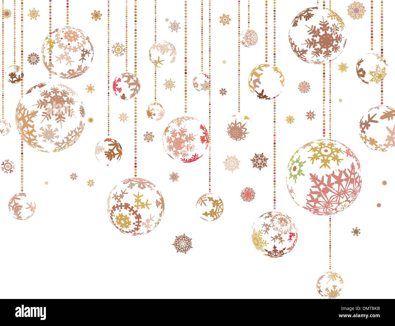 Buon Natale carta vintage. EPS 8 Illustrazione Vettoriale