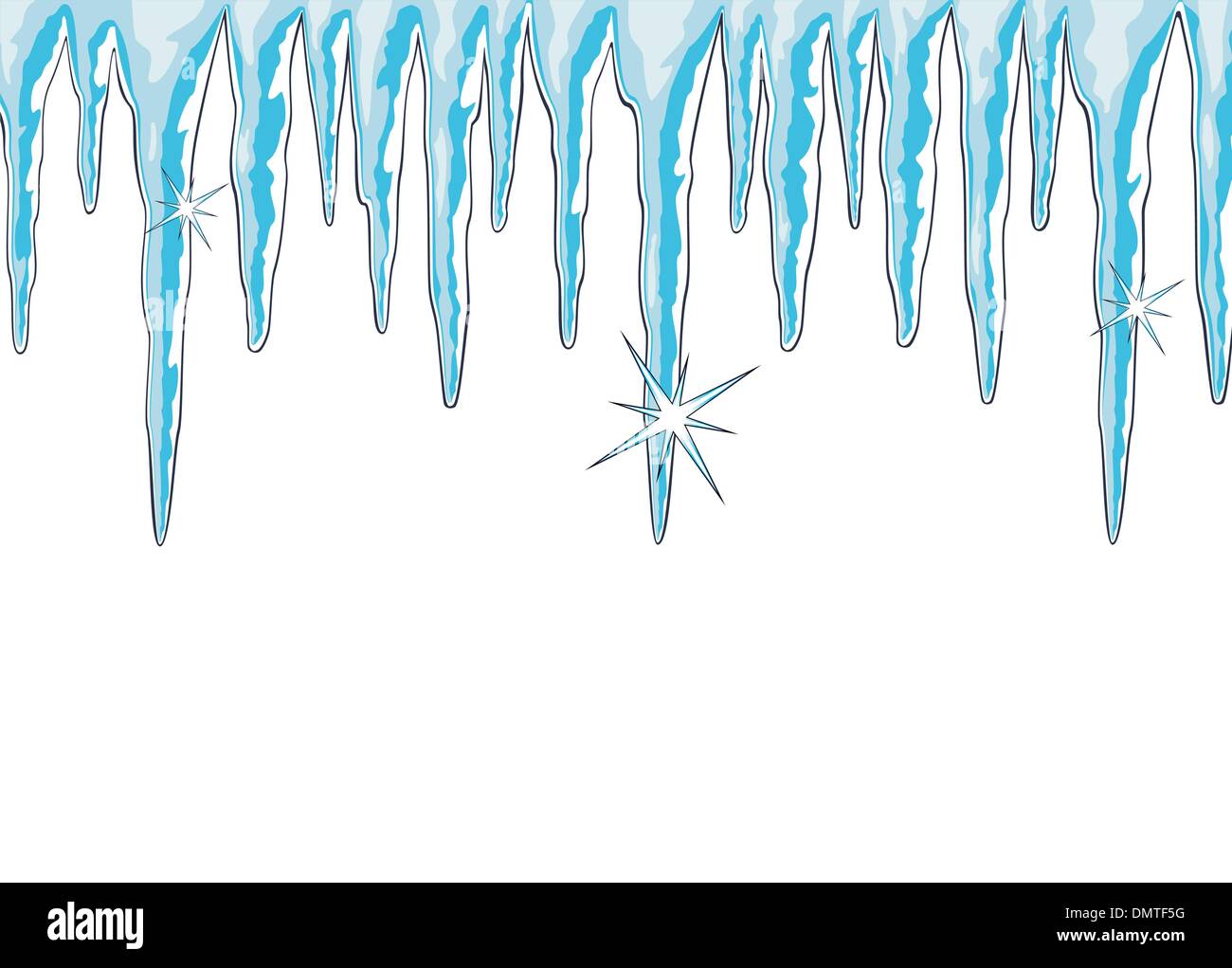 Vettore ghiaccioli lucido Illustrazione Vettoriale
