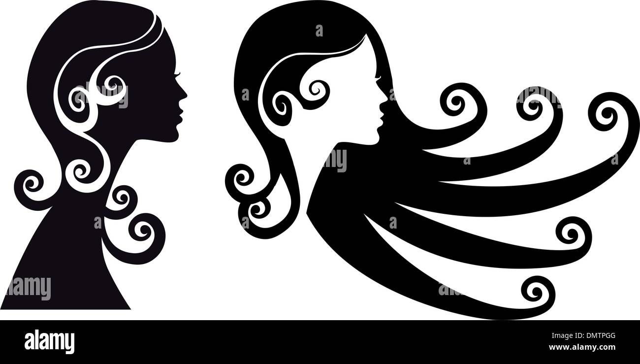 Vettore di eleganti donna Illustrazione Vettoriale