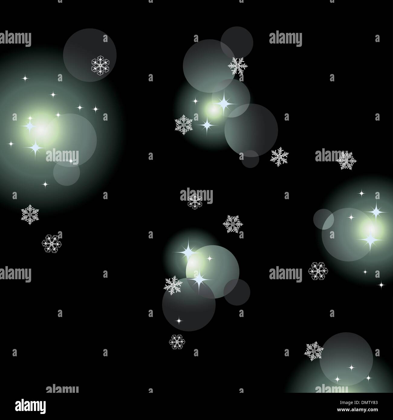 Luci scintillanti sullo sfondo Illustrazione Vettoriale