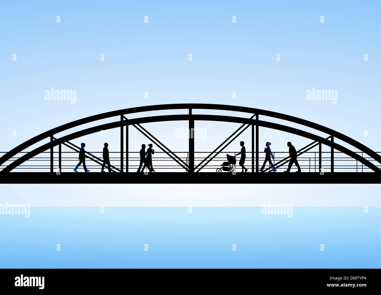 Ponte Illustrazione Vettoriale