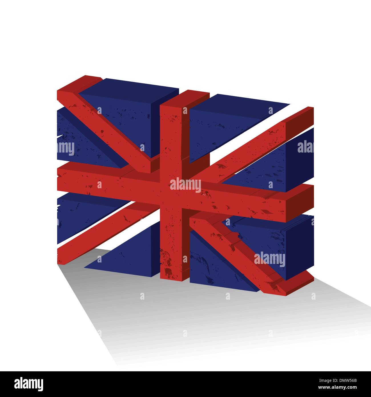 Union Jack Illustrazione Vettoriale