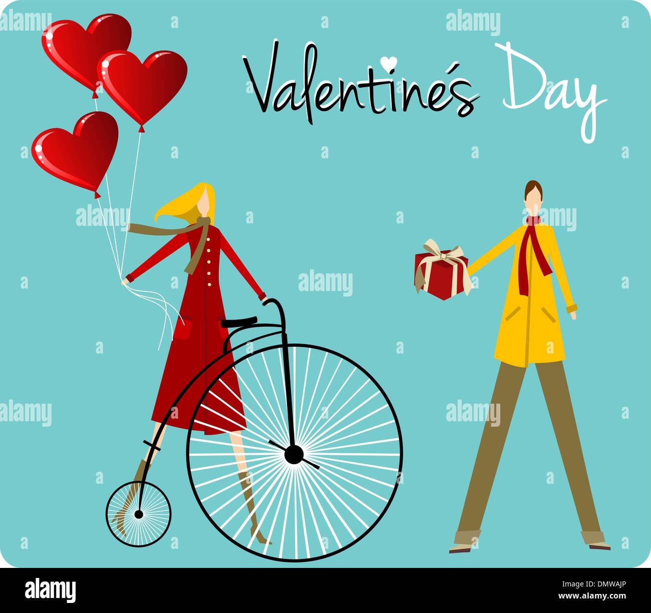 Worry Less Design Biglietto Di San Valentino Per Ciclisti - "Ti Amo Più Della Tua Bici" - 15x15 Cm Con Busta Kraft
