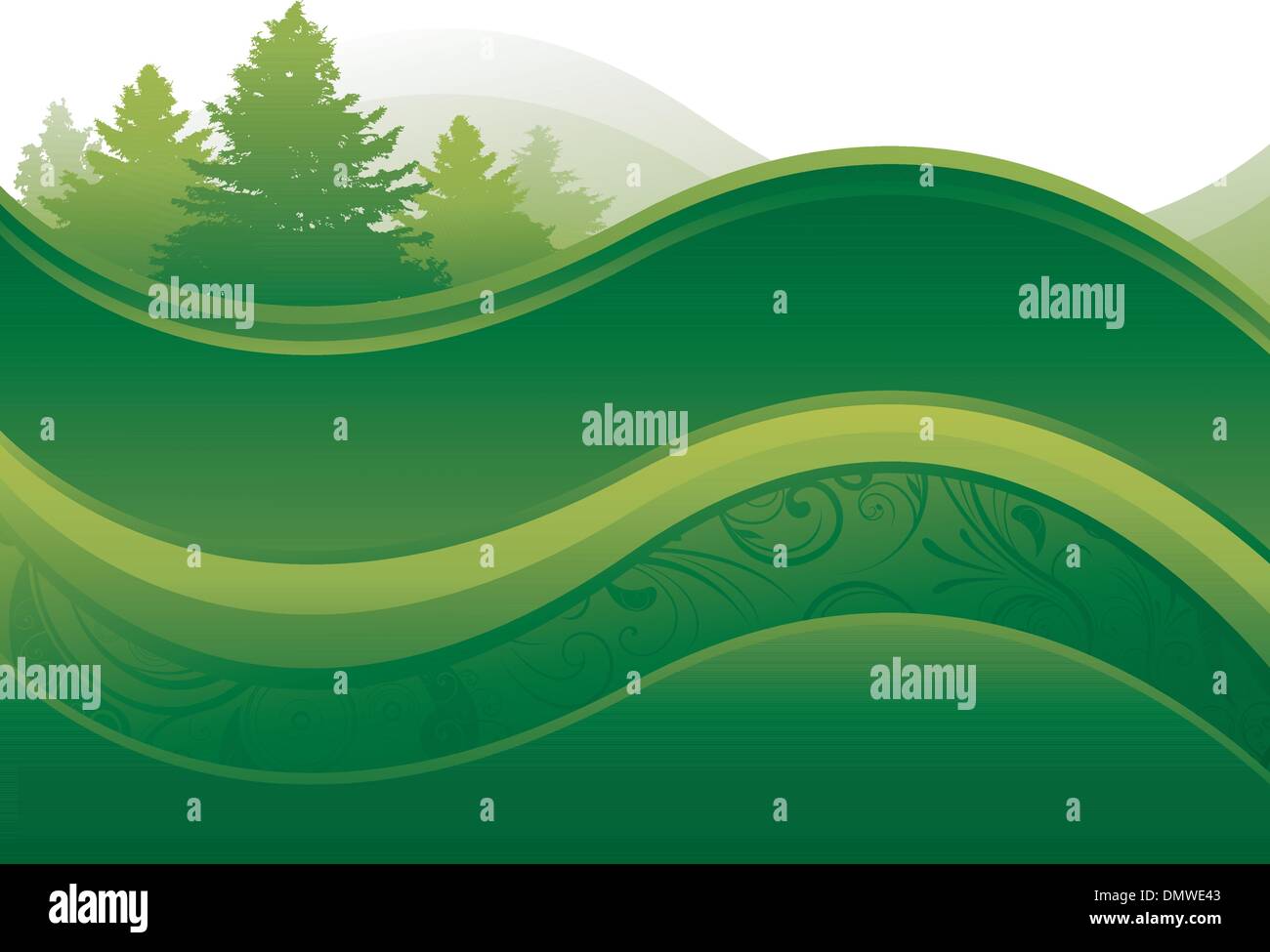 Sfondo verde menta Immagini Vettoriali Stock - Alamy