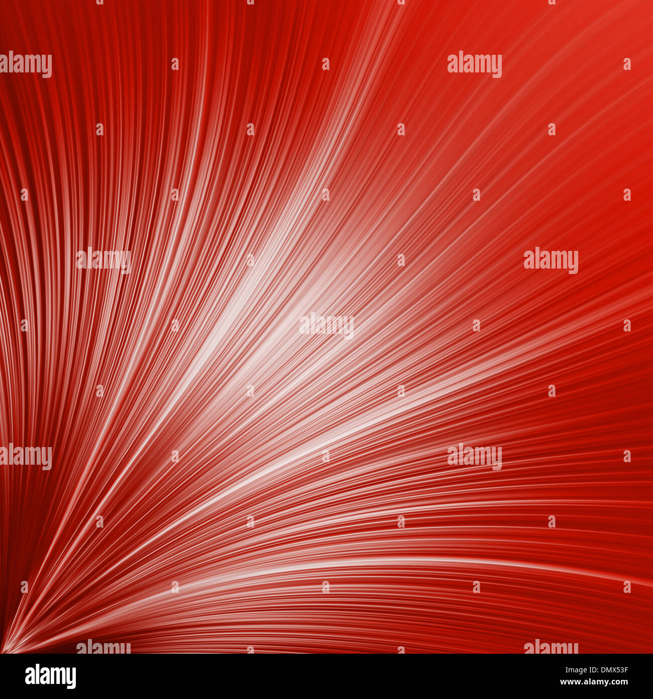 Rosso sfondo astratto, linee ondulate Foto Stock