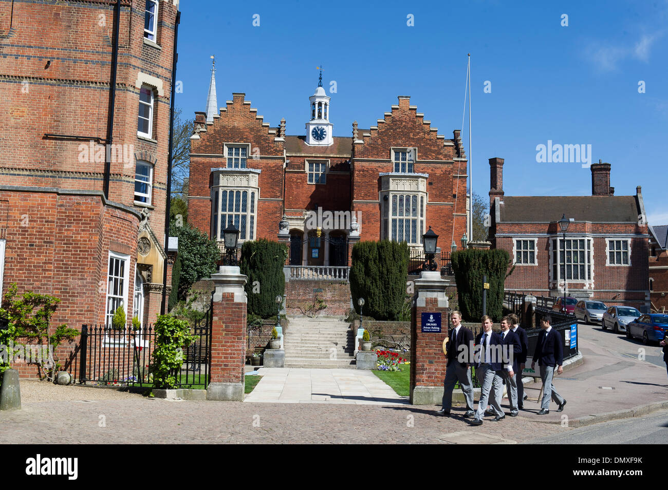 Harrow: molto British School girato per Sky 1 Foto Stock