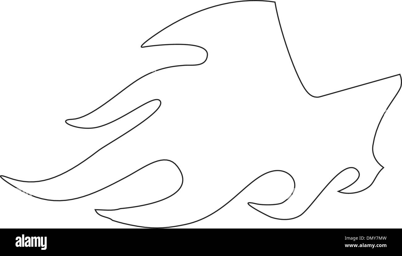 Vector Scooter Illustrazione Vettoriale