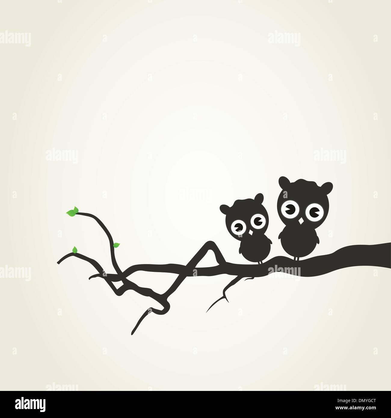 Owl6 Illustrazione Vettoriale