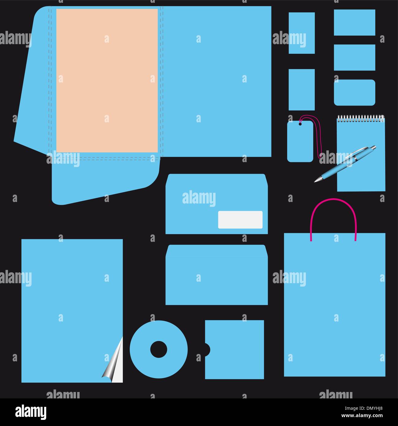 Business modello di stile Illustrazione Vettoriale