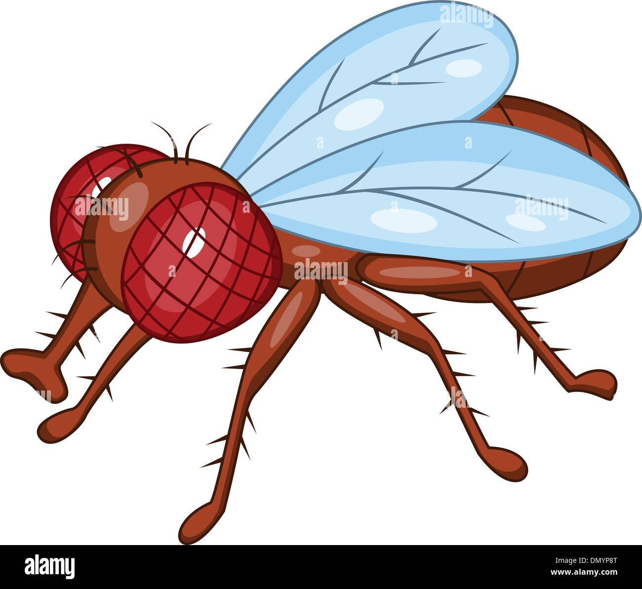 Volare cartone animato Illustrazione Vettoriale