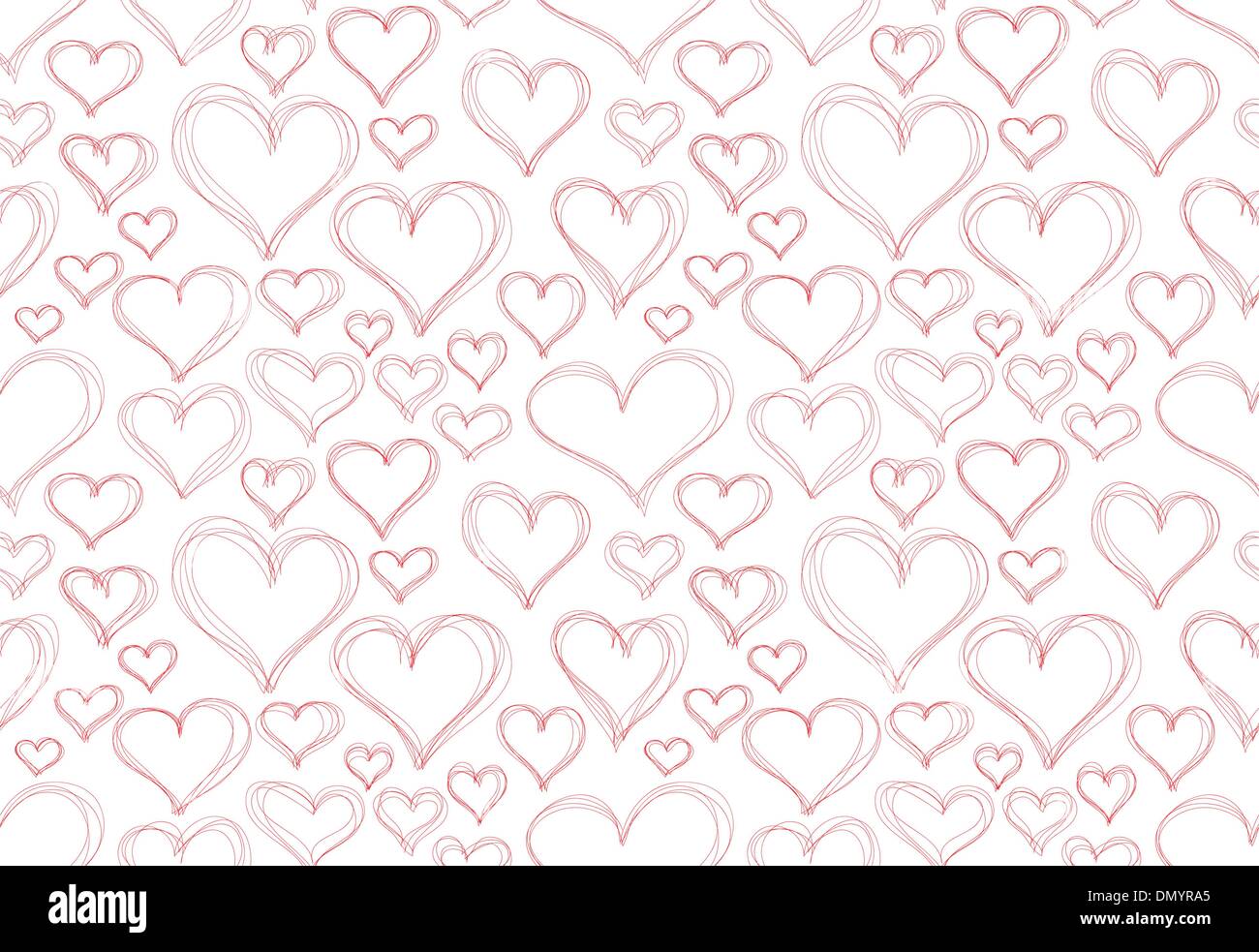 Cuore rosso Illustrazione Vettoriale