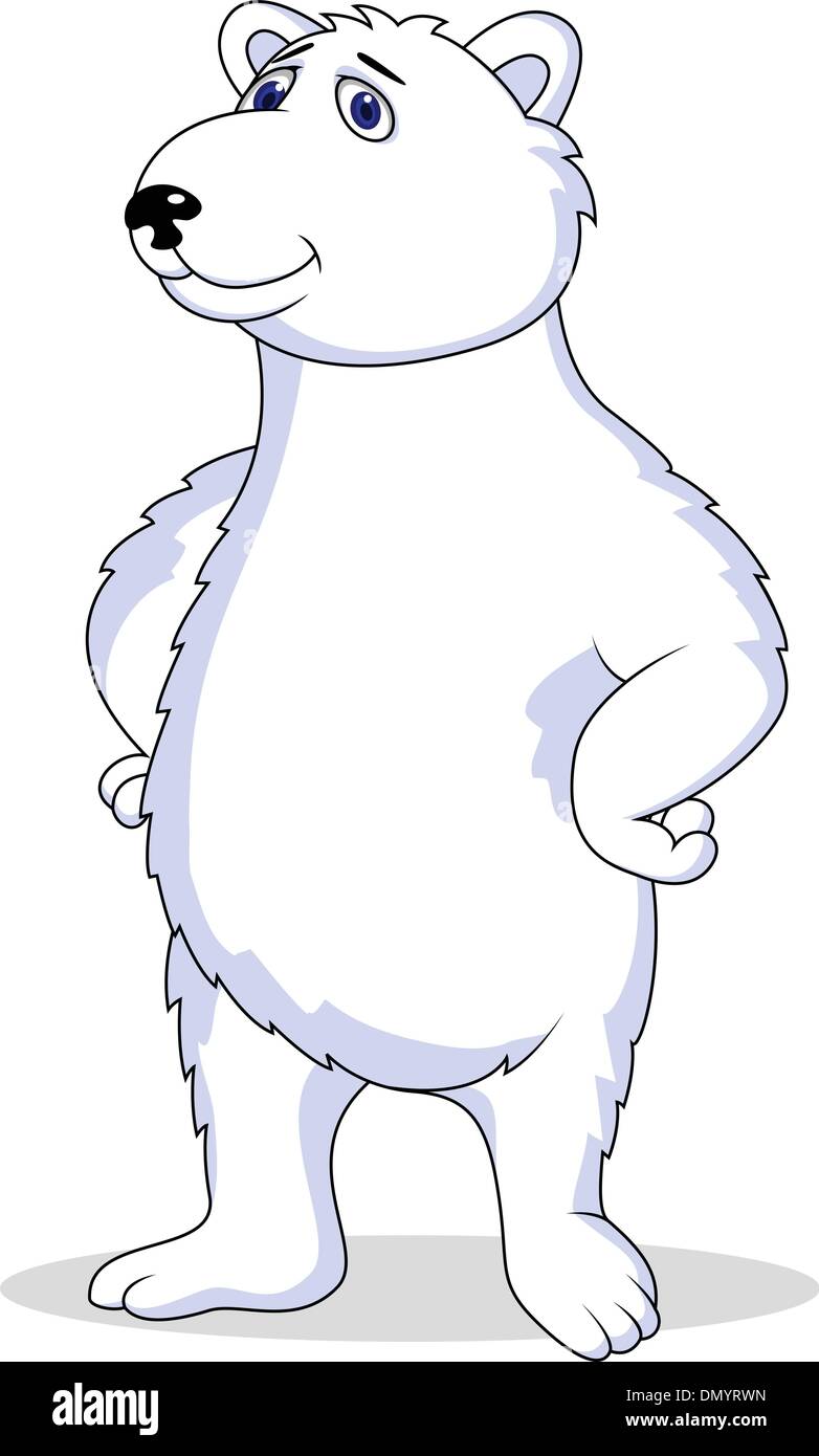 Cartone animato orso polare immagini e fotografie stock ad alta risoluzione  - Alamy