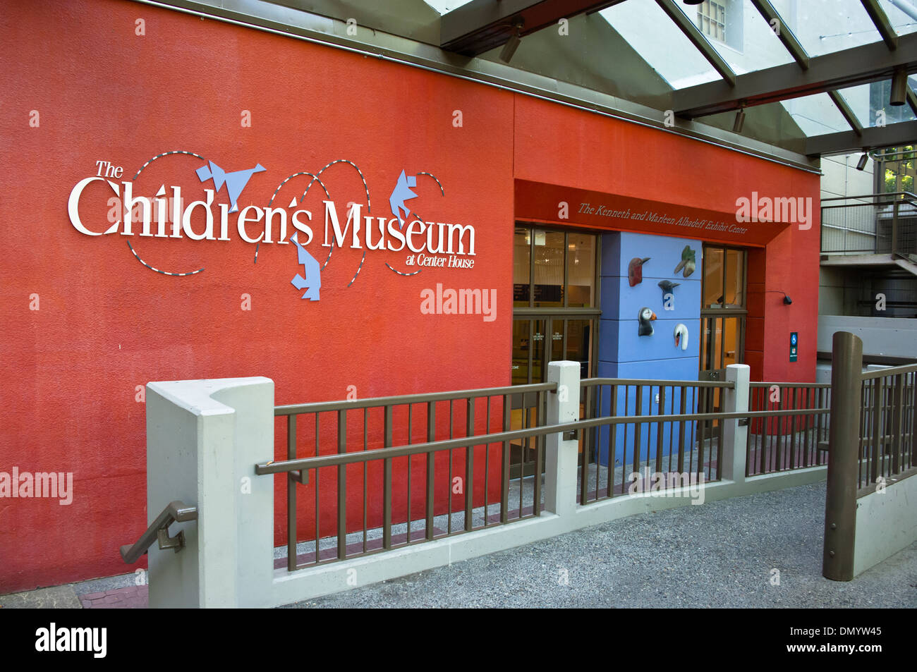 Il museo per bambini al centro della casa, Seattle, Washington, Stati Uniti d'America Foto Stock