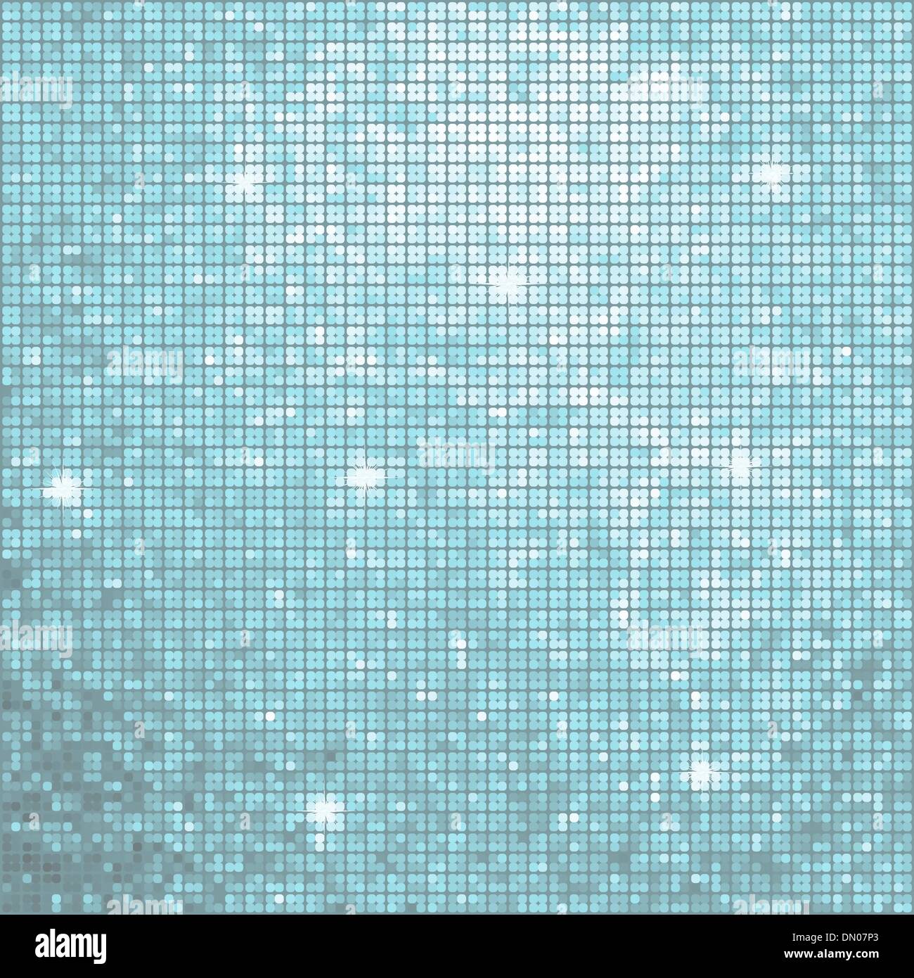 Mosaico blu sullo sfondo. EPS 8 Illustrazione Vettoriale