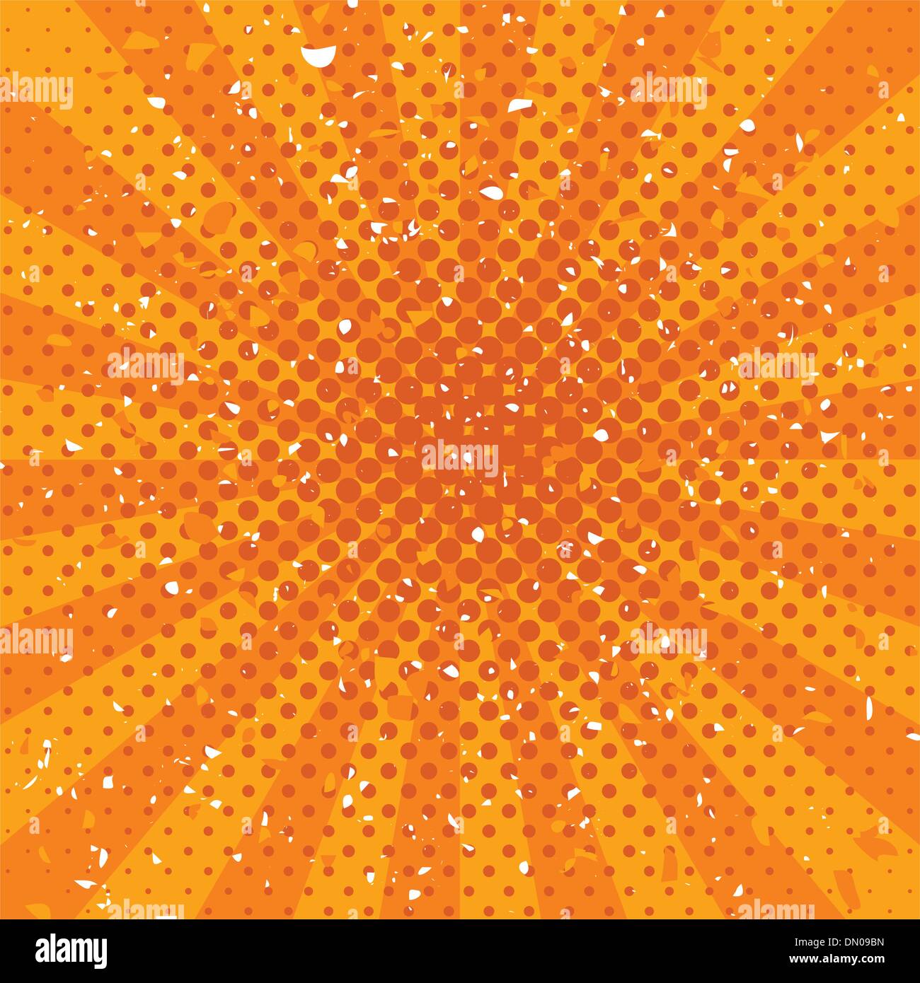 Vector Orange sfondo grunge Illustrazione Vettoriale