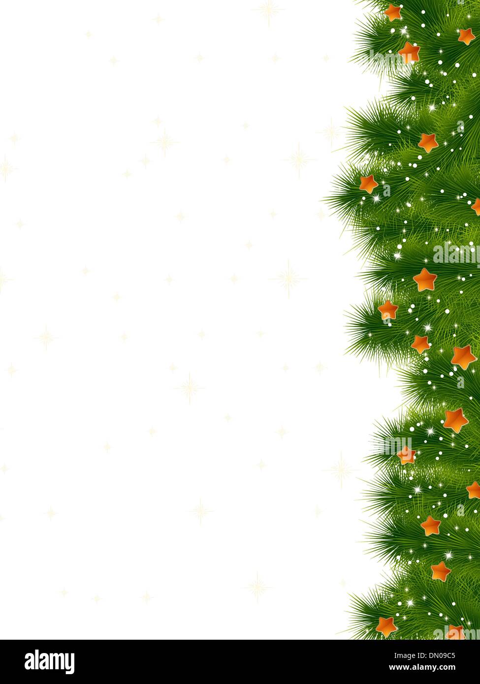 Natale biglietto di auguri. EPS 8 Illustrazione Vettoriale