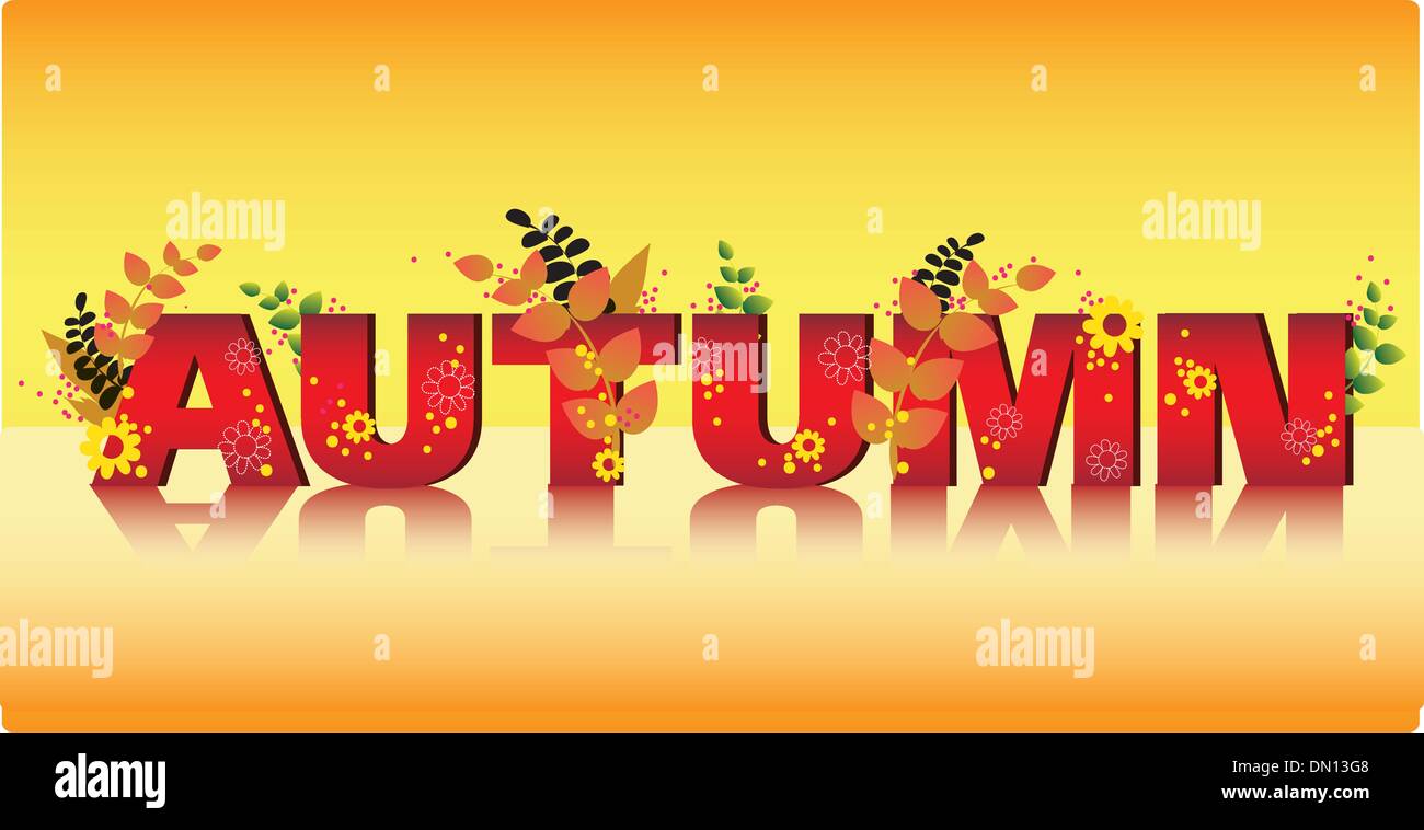 Autunno Illustrazione Vettoriale