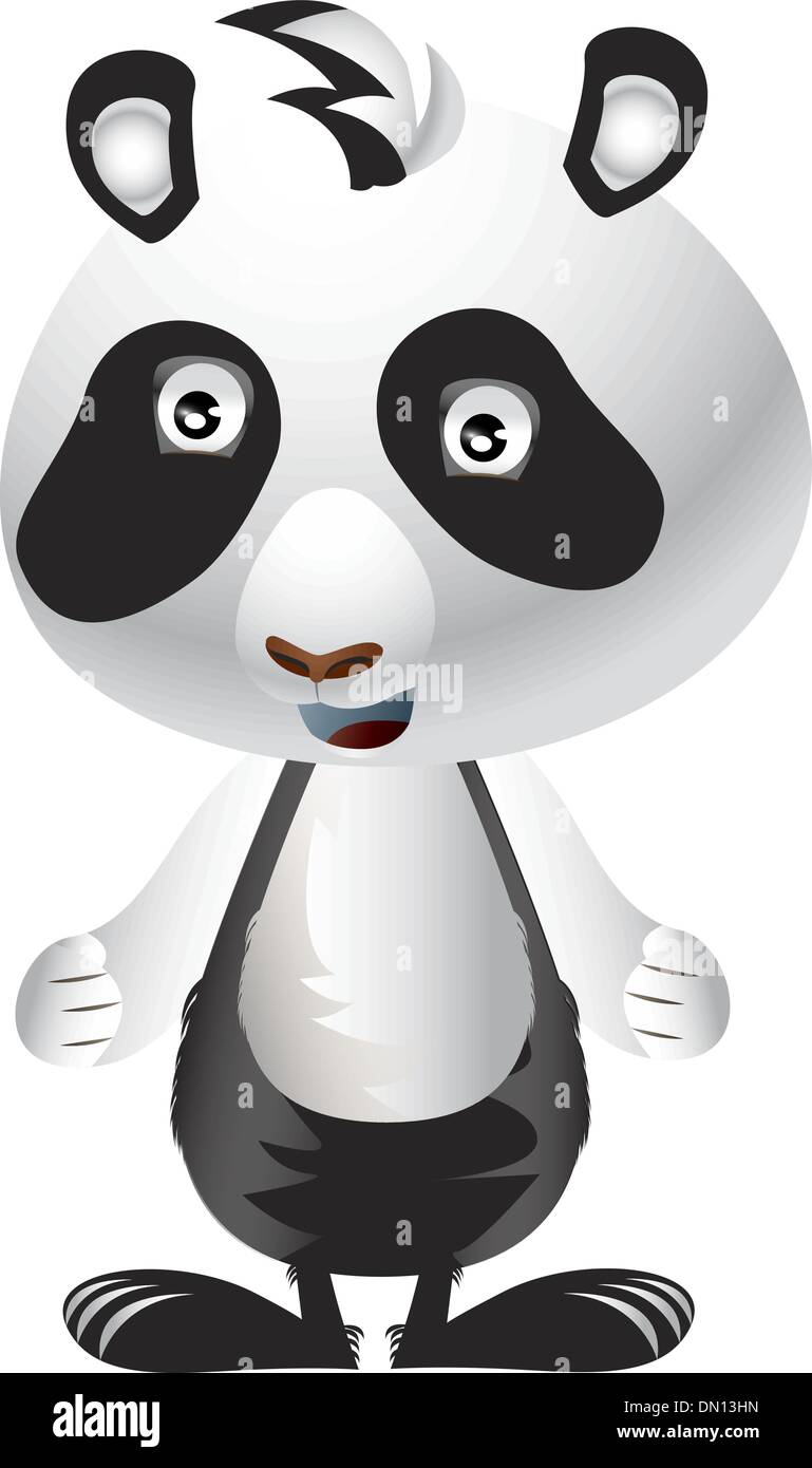vettore del Panda Illustrazione Vettoriale
