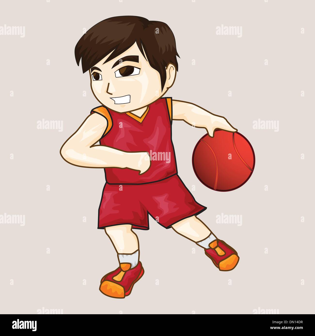 vettore stabilito del bambino del giocatore di basket. pose. guida la  palla. competizione di giochi sportivi. sport. illustrazione di cartone  animato piatto isolato 8635545 Arte vettoriale a Vecteezy