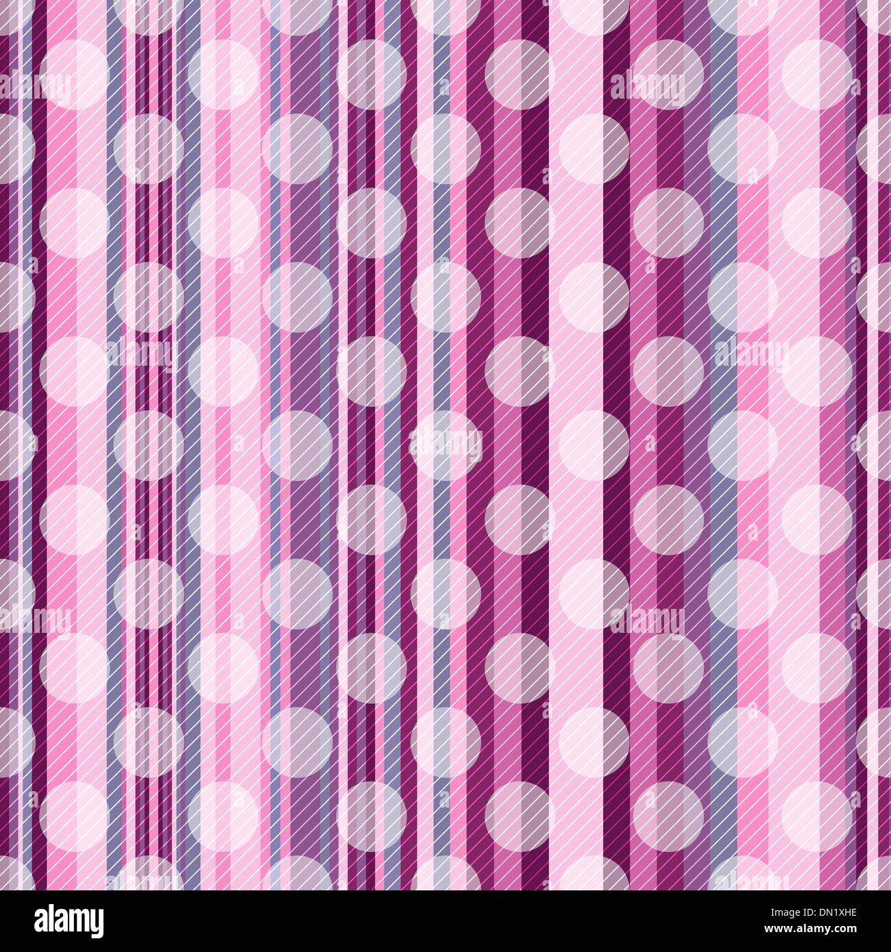 Seamless striped pattern rosa Illustrazione Vettoriale