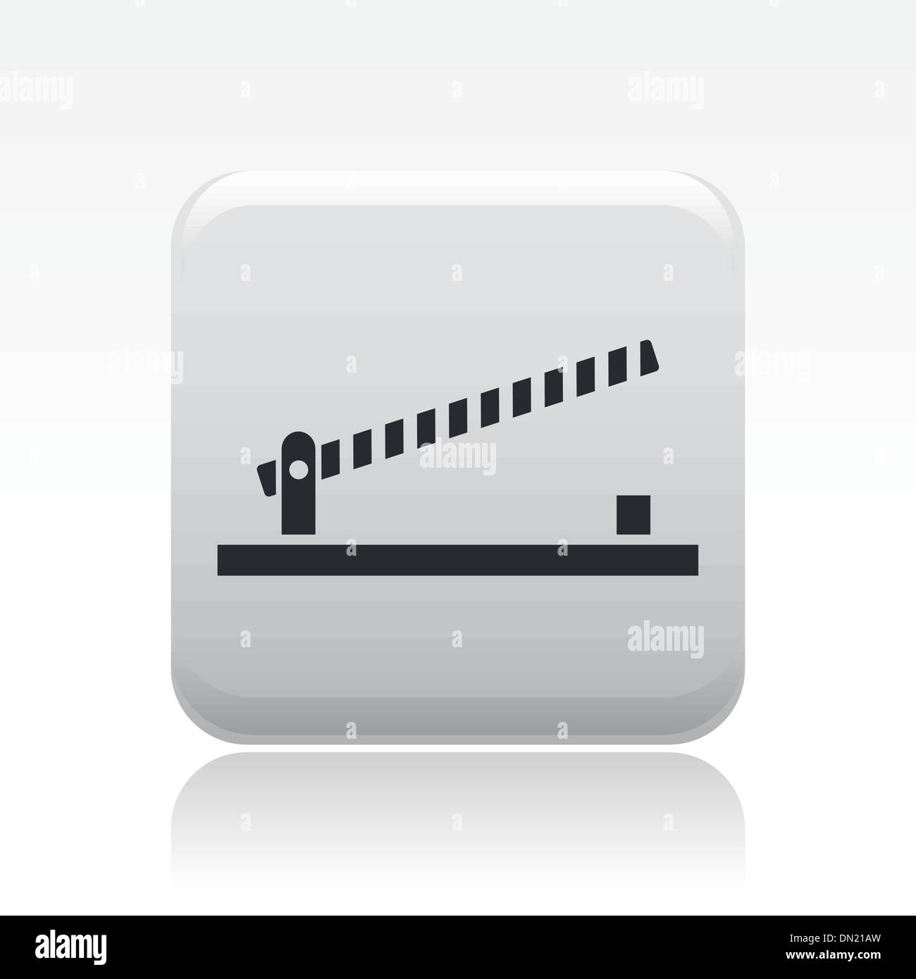 Illustrazione Vettoriale della singola barra icona acces Illustrazione Vettoriale