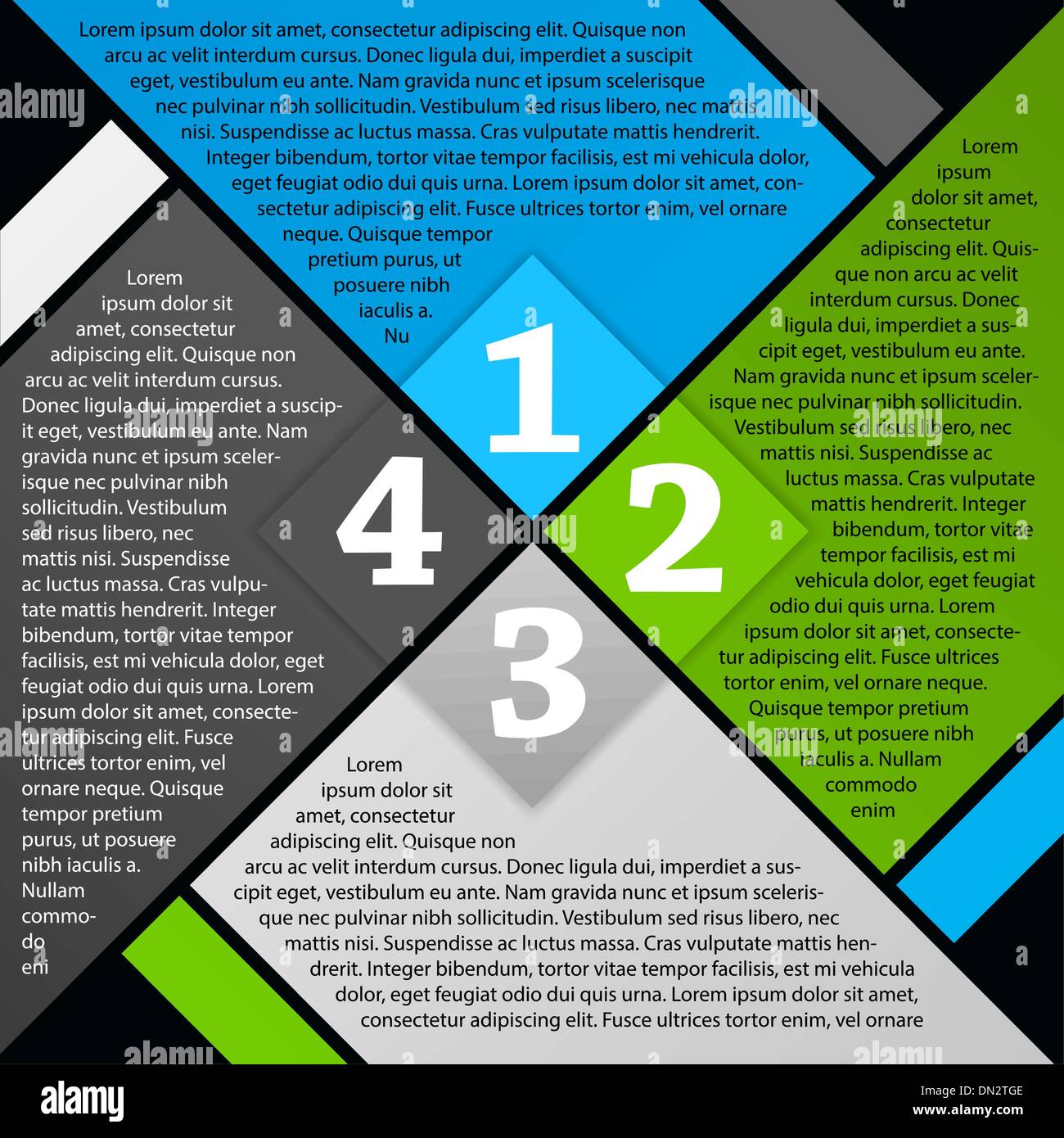 Brochure del vettore il design della pagina Illustrazione Vettoriale