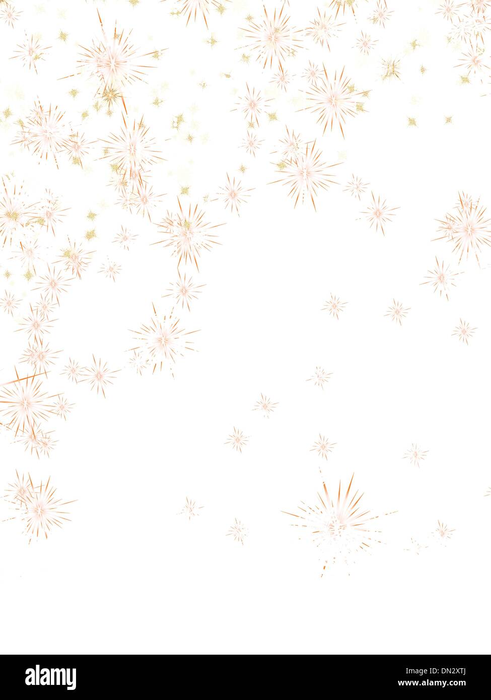 Le palle di Natale su verde bokeh di fondo. EPS 8 Illustrazione Vettoriale