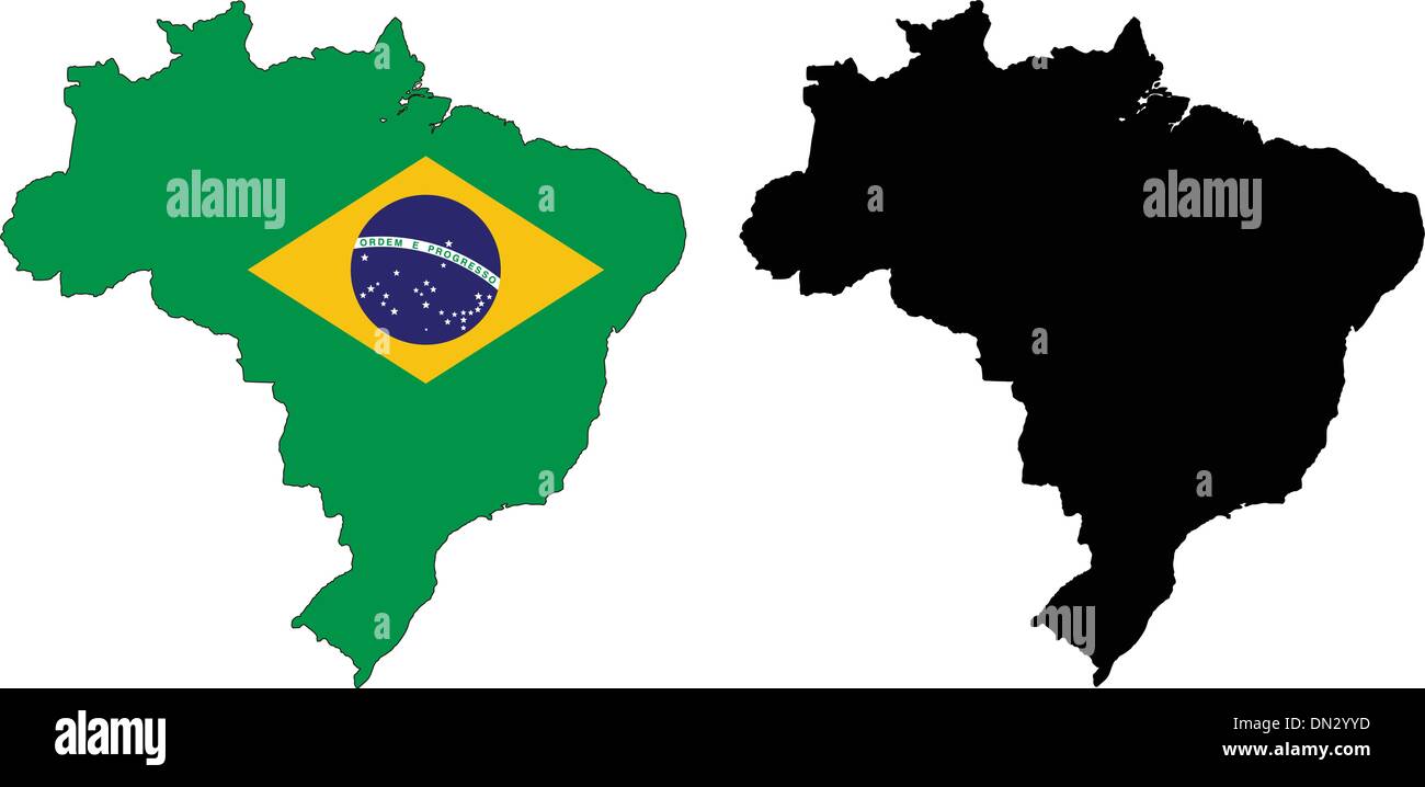 Brasile Illustrazione Vettoriale