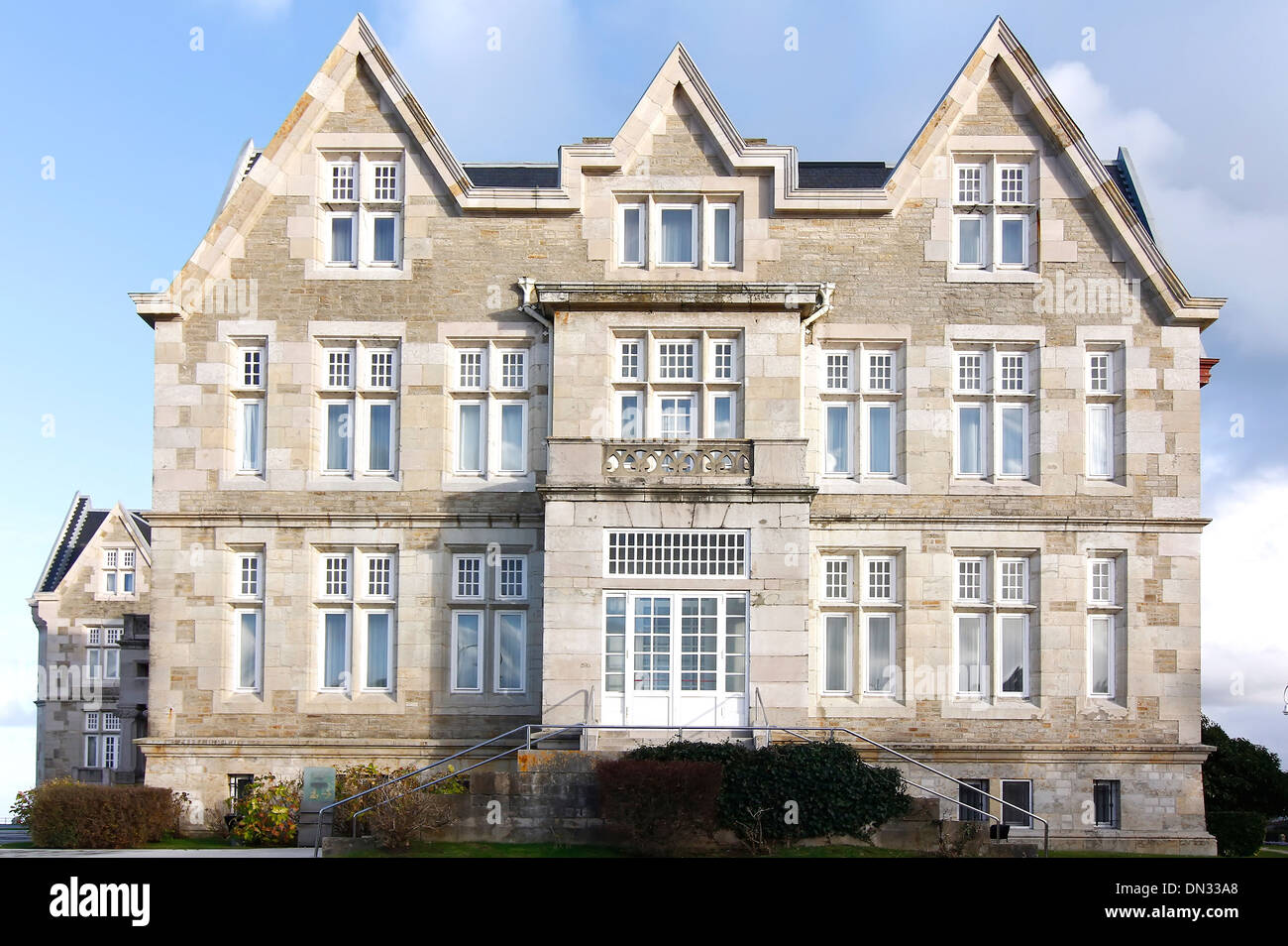 Bel Palazzo della Magdalena a Santander, Spagna Foto Stock
