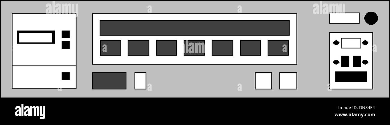 Lettore DVD Illustrazione Vettoriale