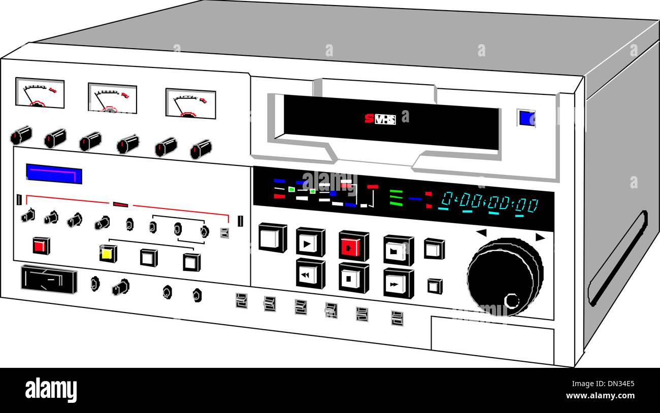Lettore DVD Illustrazione Vettoriale