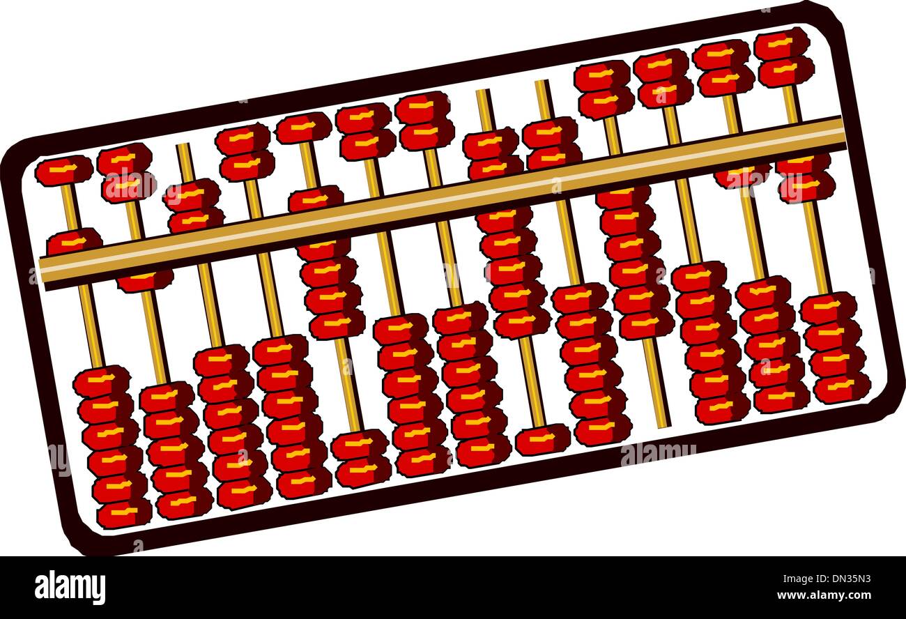 Abacus Illustrazione Vettoriale