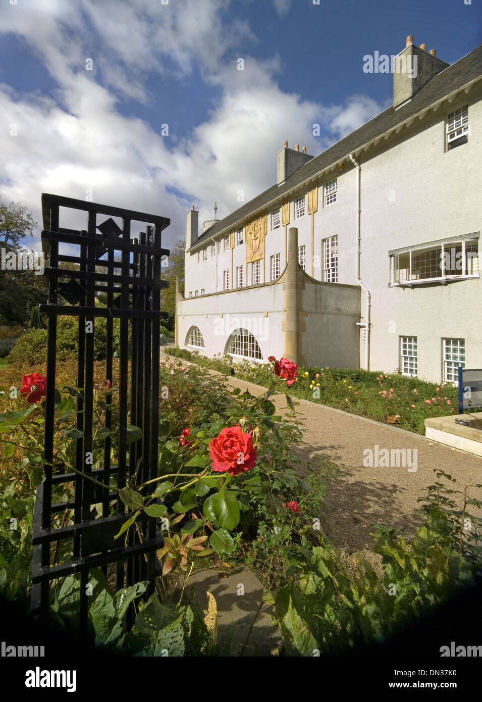 Casa per un amante dell'arte Rennie Mackintosh glasgow Foto Stock