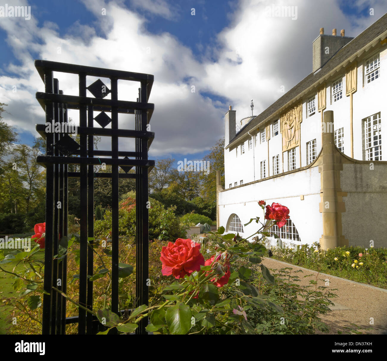 Casa per un amante dell'arte Rennie Mackintosh glasgow Foto Stock