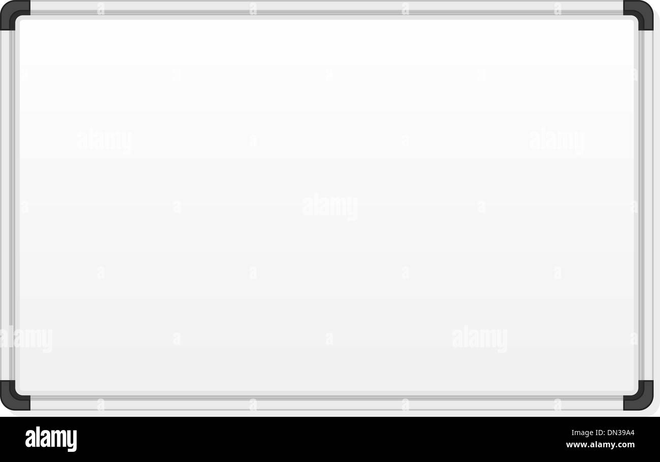 Indicatore bianco bordo Illustrazione Vettoriale