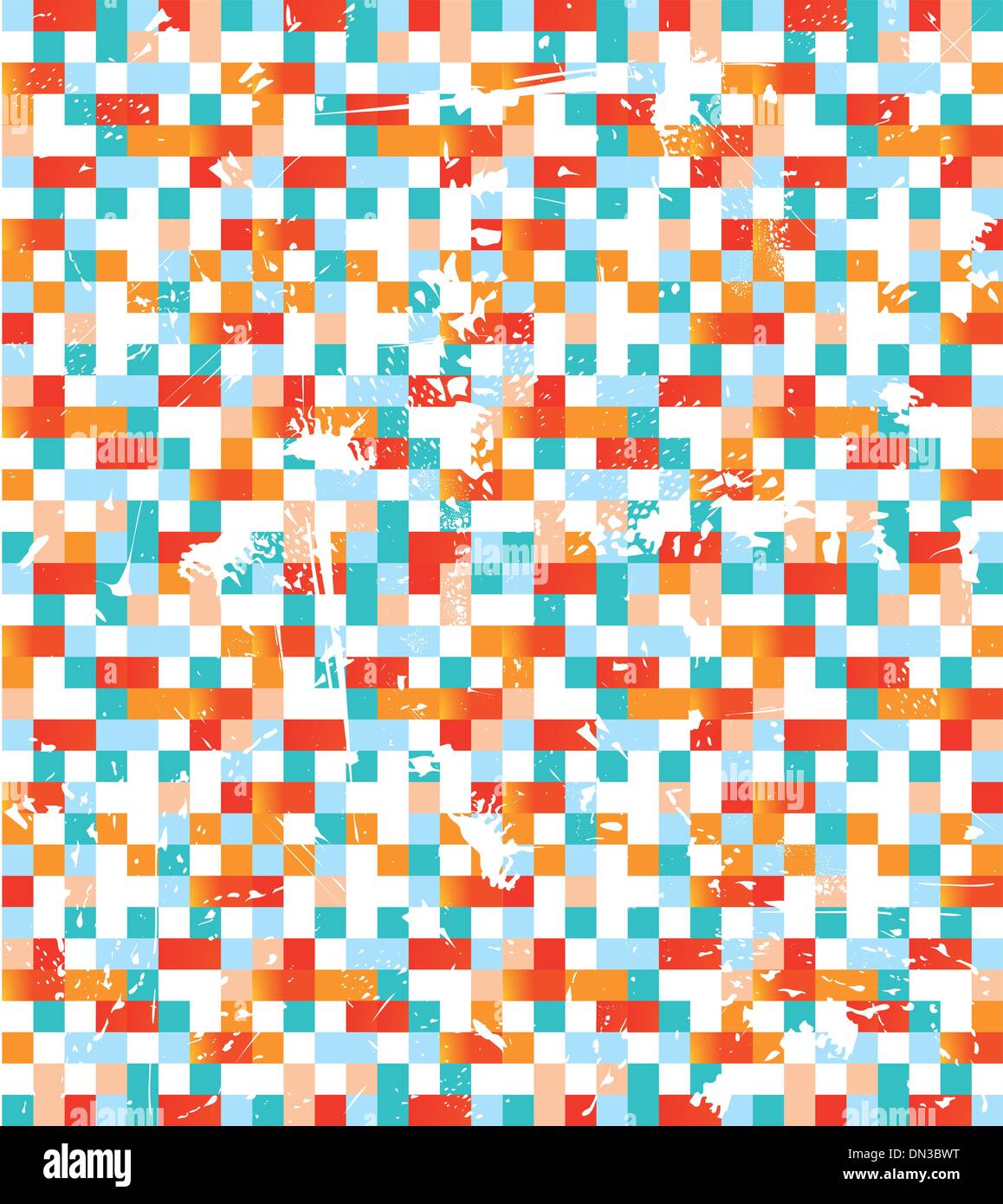 Mosaico astratto Illustrazione Vettoriale