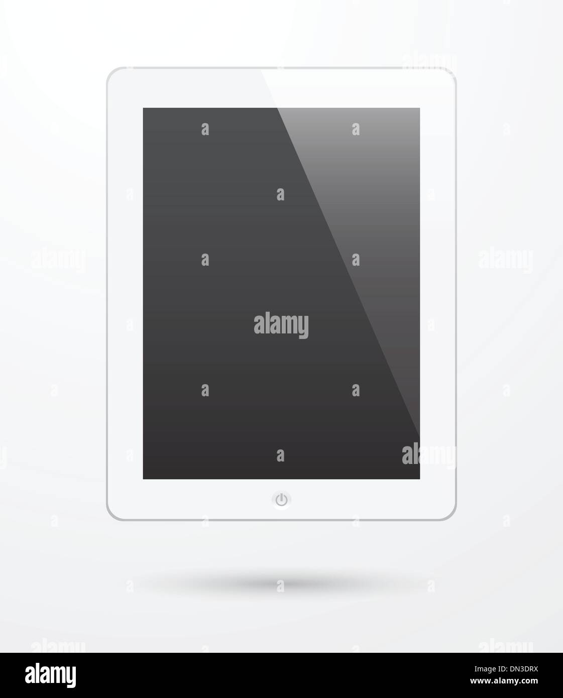 Tablet touch-screen Illustrazione Vettoriale