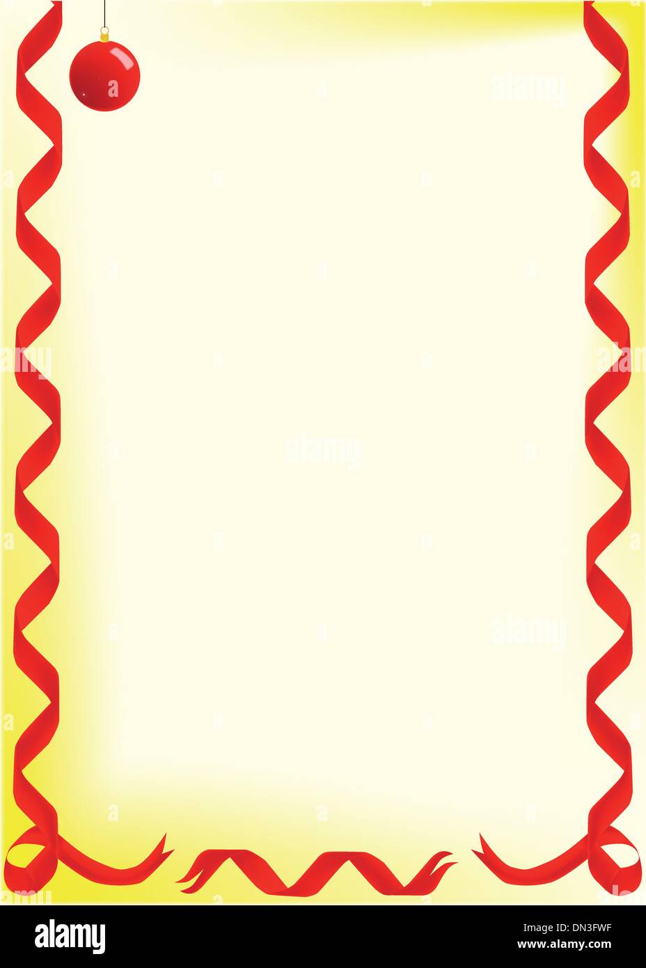 Nastro e pallina Illustrazione Vettoriale