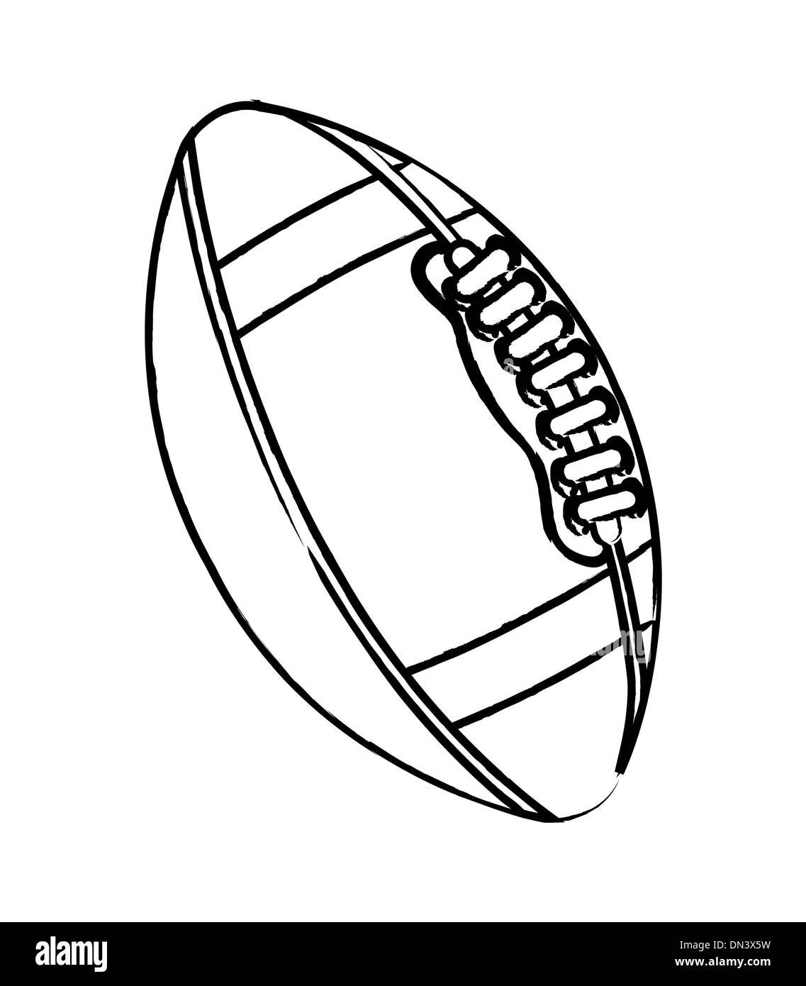 Football americano Illustrazione Vettoriale